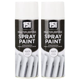 2X 151 White Gloss Spray Paint 400ml Spray Paint